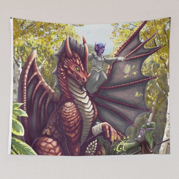 Item preview, Mending the Dragon designed and sold by GaldersArt.