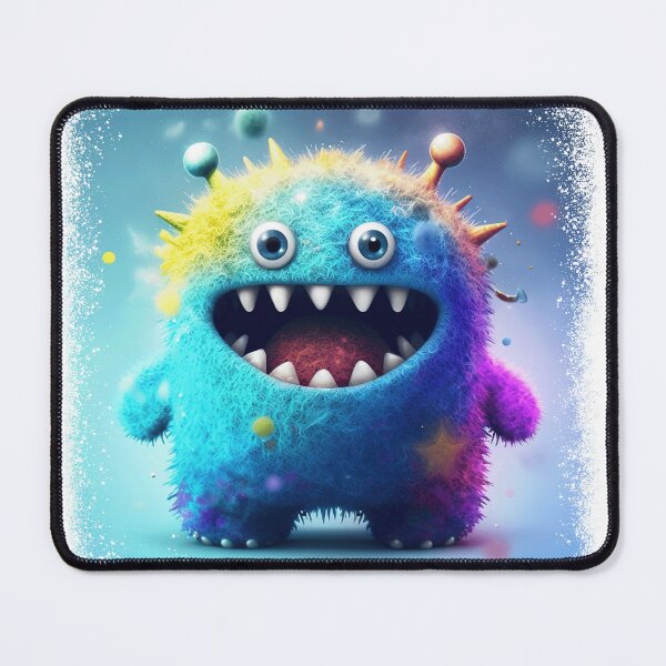 Item preview, Sparkling monster cute gift colorful fur love adorable chuppy designed and sold by Dontobiasshop.