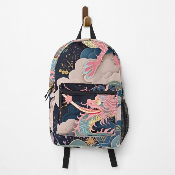 Item preview, Playful Chinese Dragon in Dreamy Sky designed and sold by midgpt journey.