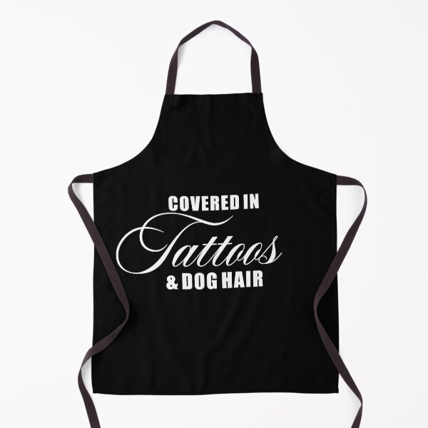Item preview, Covered in tattoos and dog hair | Tattoo Collection | Funny designed and sold by PrettyDeadClub.