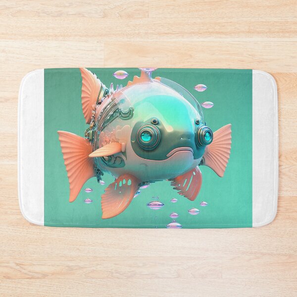Item preview, Salmon 3D Robot designed and sold by myfigaidea.