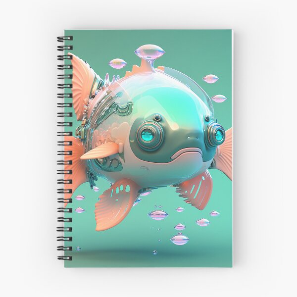 Item preview, Salmon 3D Robot designed and sold by myfigaidea.