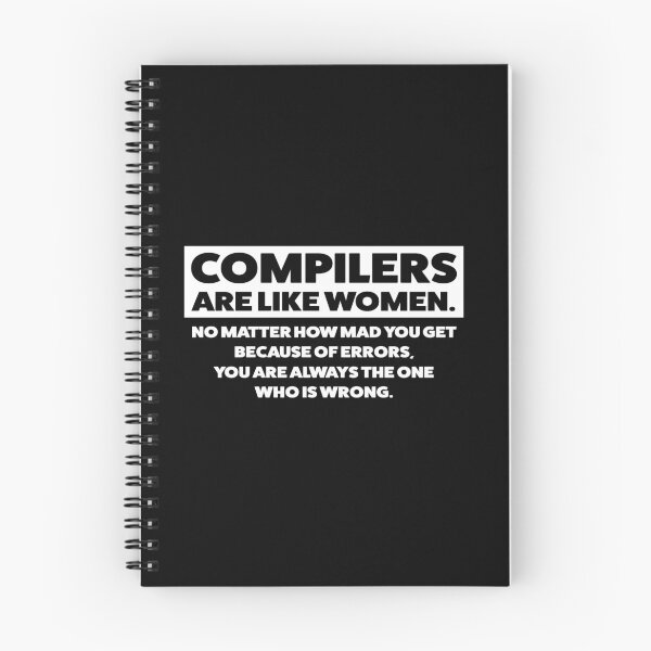 Item preview, Compilers are like woman designed and sold by KeepOnCoding.