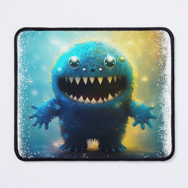 Item preview, Sparkling monster cute gift colorful fur love adorable chuppy designed and sold by Dontobiasshop.