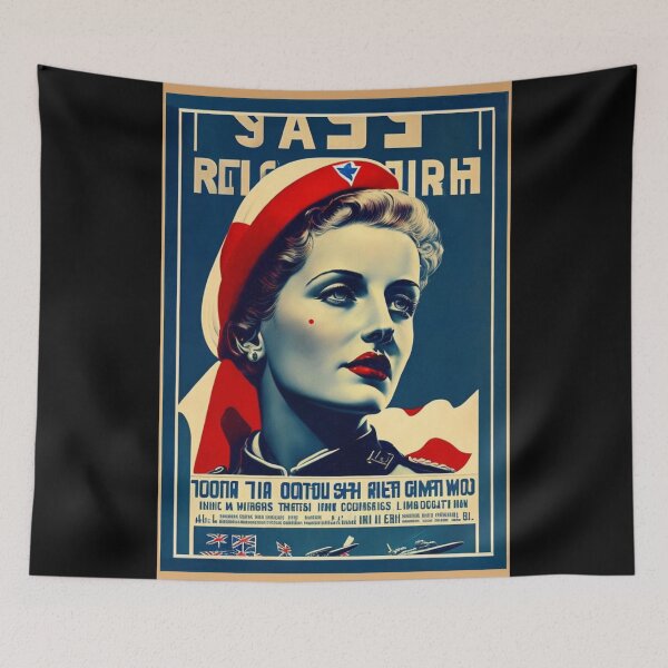 Item preview, WWIII Spoof British Patriotic War Poster designed and sold by KALEIDOSCOPE UK.