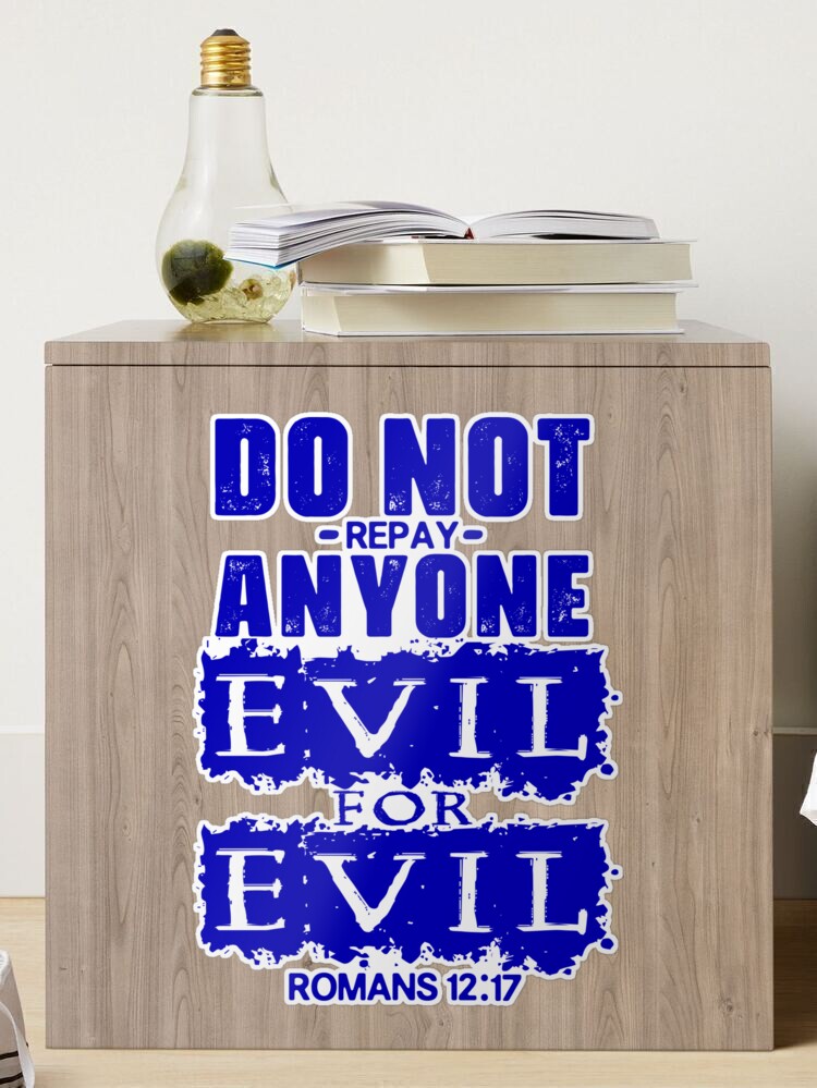 Romans 12:19 Beloved Never Avenge Yourselves Poster for Sale by plushism