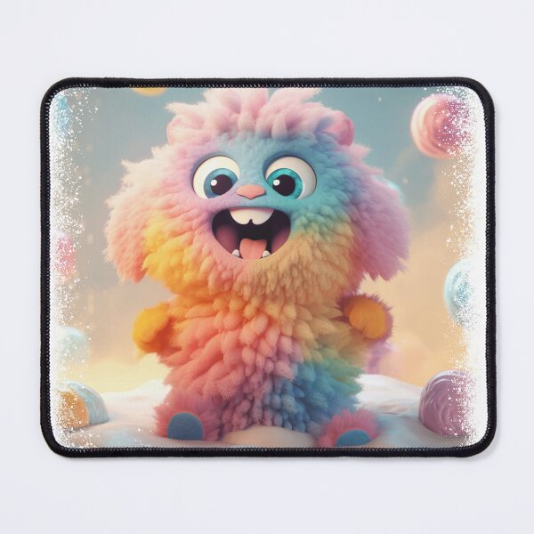 Item preview, Sparkling monster cute gift colorful fur love adorable chuppy designed and sold by Dontobiasshop.