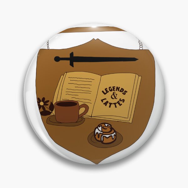 Item preview, Legends and lattes fan designed and sold by Dacilfly.