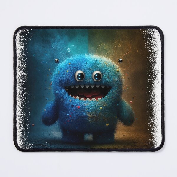 Item preview, Sparkling monster cute gift colorful fur love adorable chuppy designed and sold by Dontobiasshop.