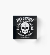 JIU JITSU - CHOKE HAZARD Acrylic Block