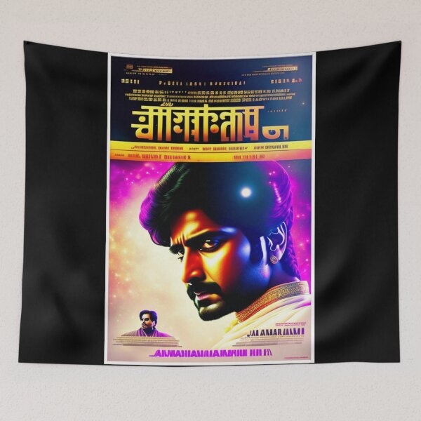 Item preview, Spoof Bollywood Blockbuster Movie Poster designed and sold by KALEIDOSCOPE UK.