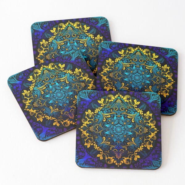 Item preview, Illuminated Bloom Mandala designed and sold by Dopeful.