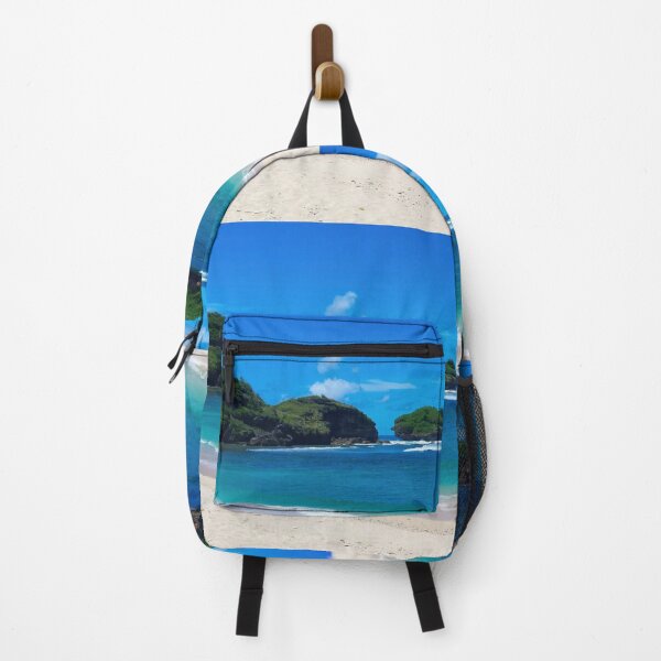 Item preview, Watu Karung lagoon sand beach with rock islands designed and sold by kall3bu.