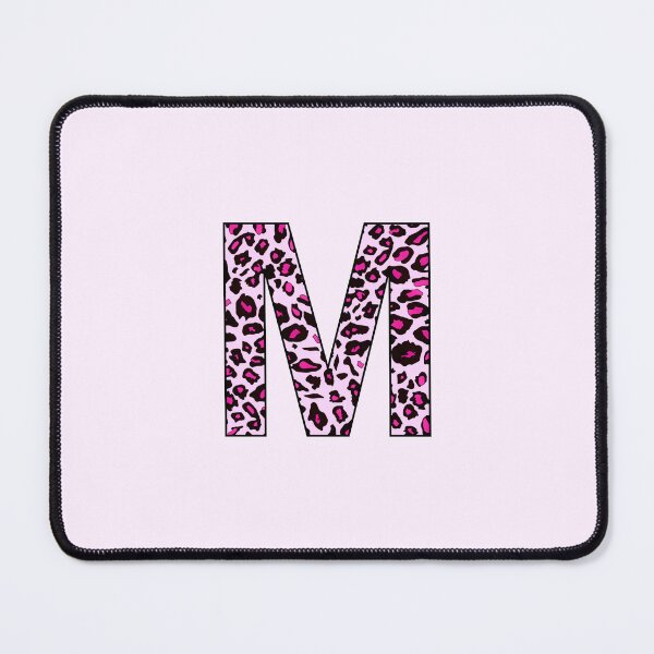 Item preview, Pink Leopard Monogram Letter M - M Initial Customized Custom Personal Name Capital letter designed and sold by inspirationzgal.