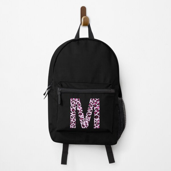 Item preview, Pink Leopard Monogram Letter M - M Initial Customized Custom Personal Name Capital letter designed and sold by inspirationzgal.