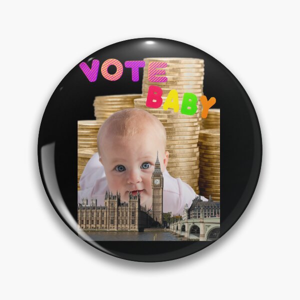 Item preview, Vote Baby designed and sold by CannyGoods.