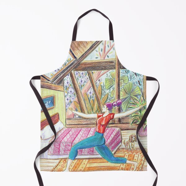Item preview, Morning Yoga at the Cabin designed and sold by eugenialoli.