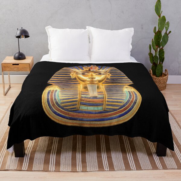 Item preview, Tutankhamun funerary mask. Image made only using lines. designed and sold by janesg.