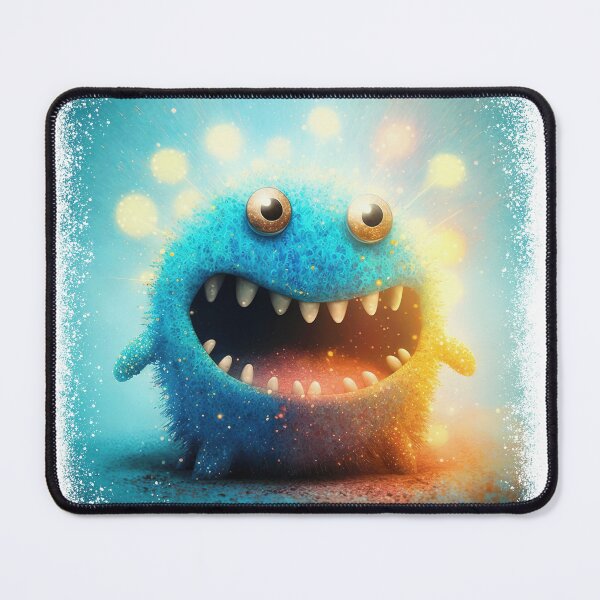 Item preview, Sparkling monster cute gift colorful fur love adorable chuppy designed and sold by Dontobiasshop.
