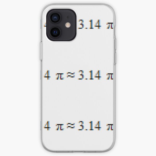Pi = 3.14; Π, π iPhone Soft Case