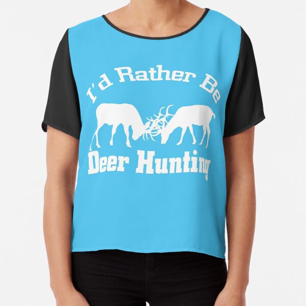 Oh Deer T-shirt Femmes chasse chasseur chasse bois de cerf cerf biche Ours Sport fusil Fun