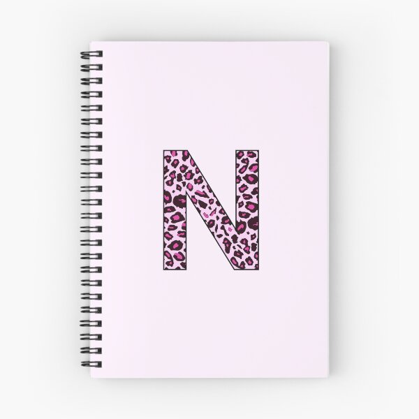 Item preview, Pink Leopard Monogram Letter N - N Initial Customized Custom Personal Name Capital letter designed and sold by inspirationzgal.