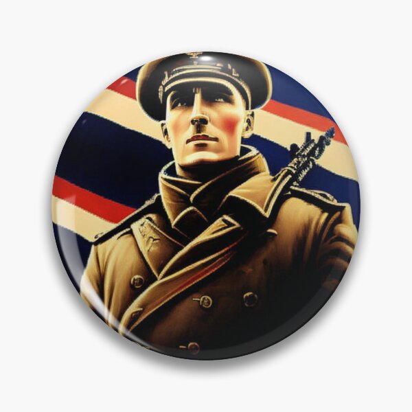 Item preview, Spoof Vintage WWII WWIII Russian War Poster designed and sold by KALEIDOSCOPE UK.