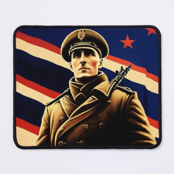 Item preview, Spoof Vintage WWII WWIII Russian War Poster designed and sold by KALEIDOSCOPE UK.