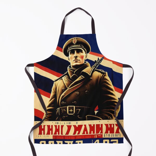 Item preview, Spoof Vintage WWII WWIII Russian War Poster designed and sold by KALEIDOSCOPE UK.