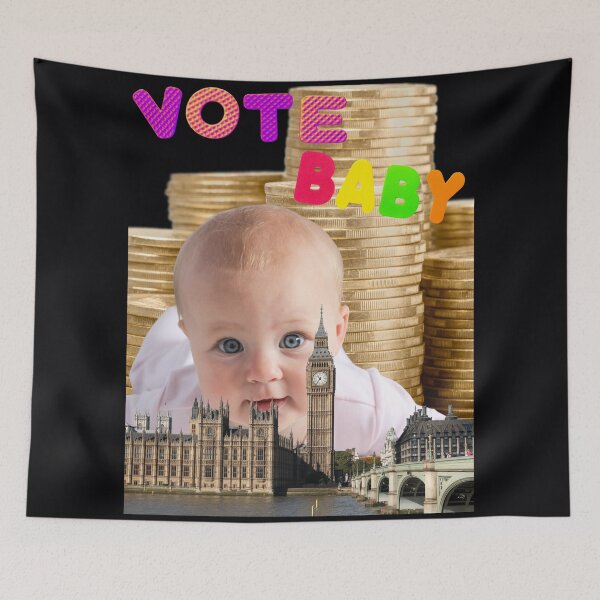 Item preview, Vote Baby designed and sold by CannyGoods.