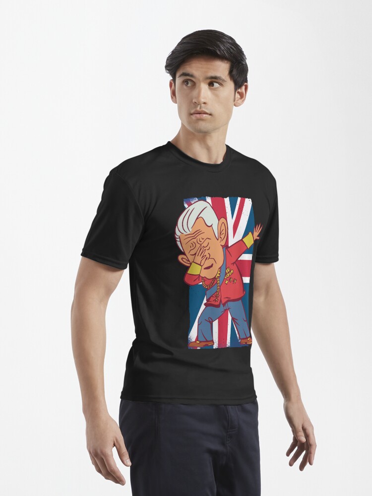 Funny English Bulldog King III Mens Charles British Flag Kids T-Shirt for  Sale by pipsmerch