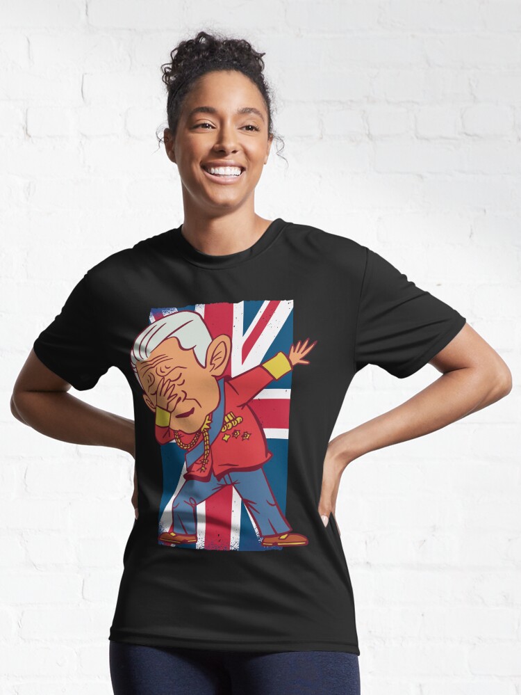 Funny English Bulldog King III Mens Charles British Flag Kids T-Shirt for  Sale by pipsmerch