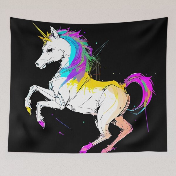 Item preview, Inkpunk Unicorn  designed and sold by Awesome Things.