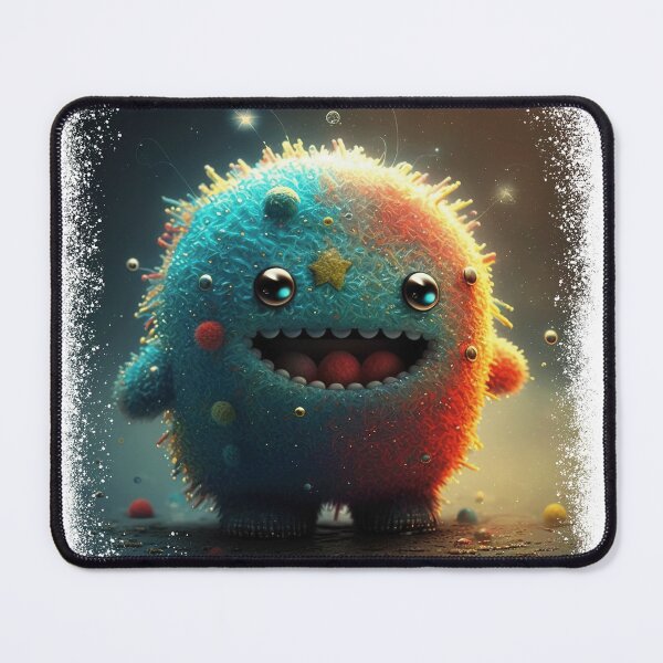 Item preview, Sparkling monster cute gift colorful fur love adorable chuppy designed and sold by Dontobiasshop.