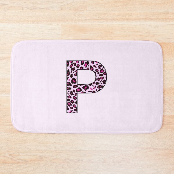 Item preview, Pink Leopard Monogram Letter P - P Initial Customized Custom Personal Name Capital letter designed and sold by inspirationzgal.