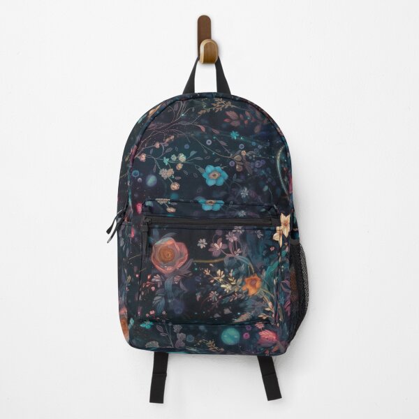 Item preview, Starlit Blossoms: Celestial Night Sky Meets Enchanted Garden designed and sold by arbaxas.