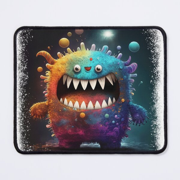 Item preview, Sparkling monster cute gift colorful fur love adorable chuppy designed and sold by Dontobiasshop.