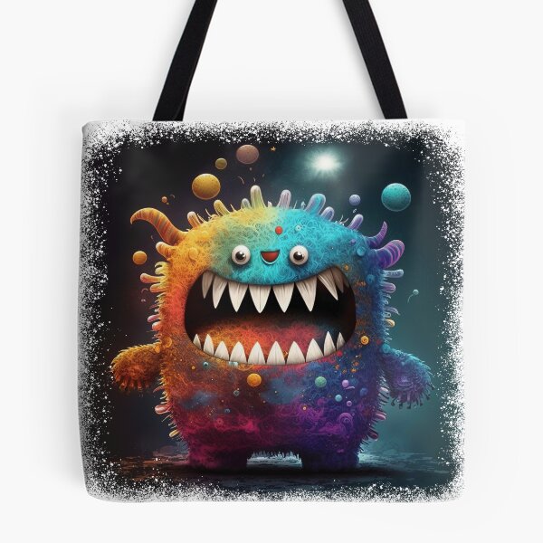 Item preview, Sparkling monster cute gift colorful fur love adorable chuppy designed and sold by Dontobiasshop.