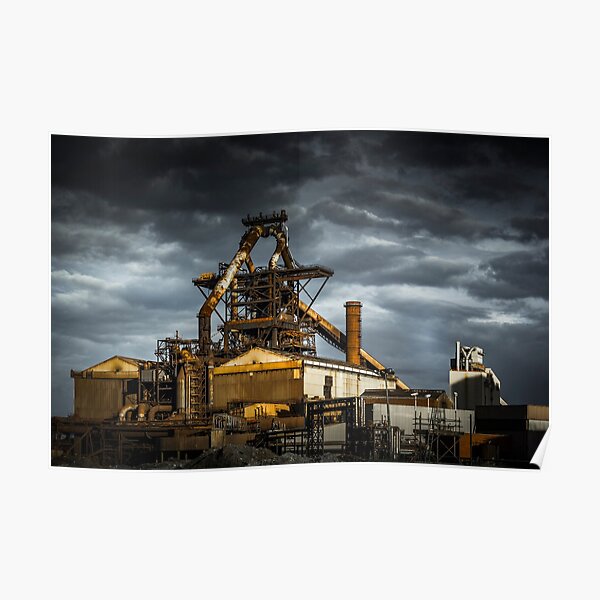 Redcar Blast Furnace Poster
