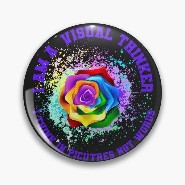 Item preview, Autism Awareness I Am A Visual Thinker I Think In Pictures Not Words designed and sold by GeorgiosT.