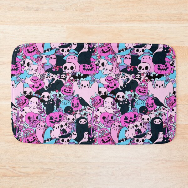 Item preview, Cute full page halloween doodle art pattern  designed and sold by Yarafantasyart.