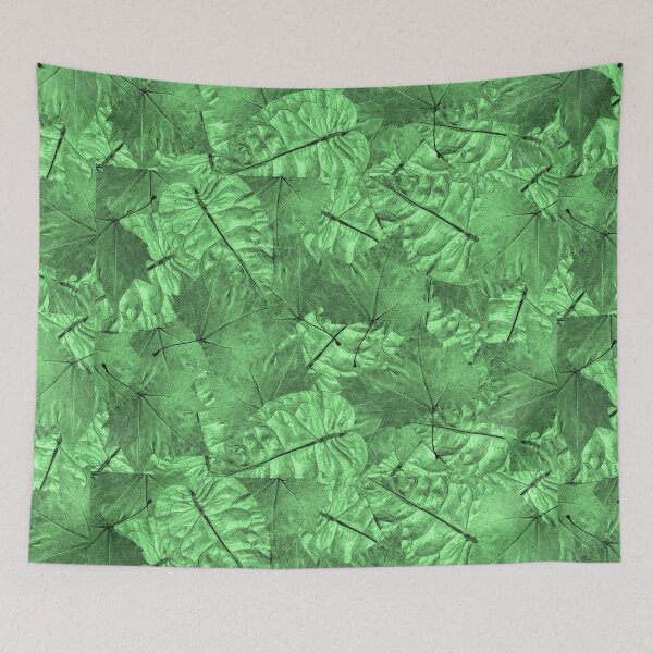 Item preview, Green background with leaves. designed and sold by LoboJC.