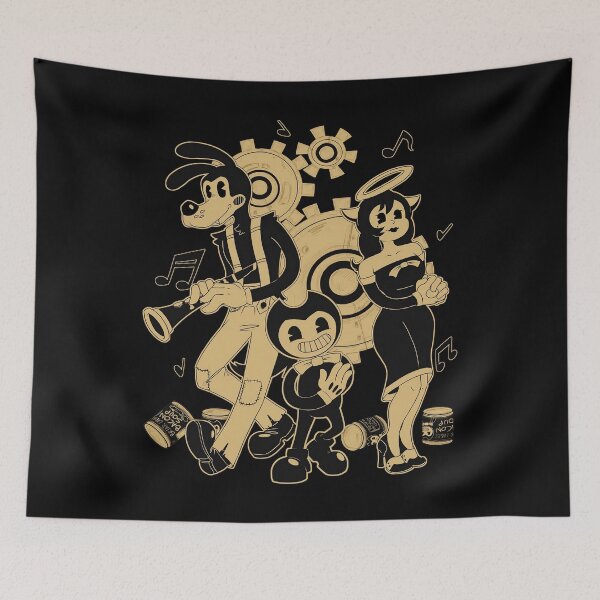 Item preview, bendy and the ink machine designed and sold by kitchellpostle.