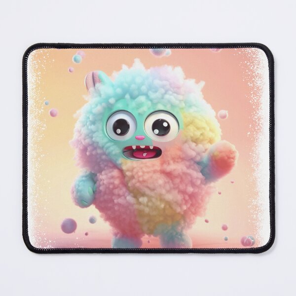 Item preview, Sparkling monster cute gift colorful fur love adorable chuppy designed and sold by Dontobiasshop.