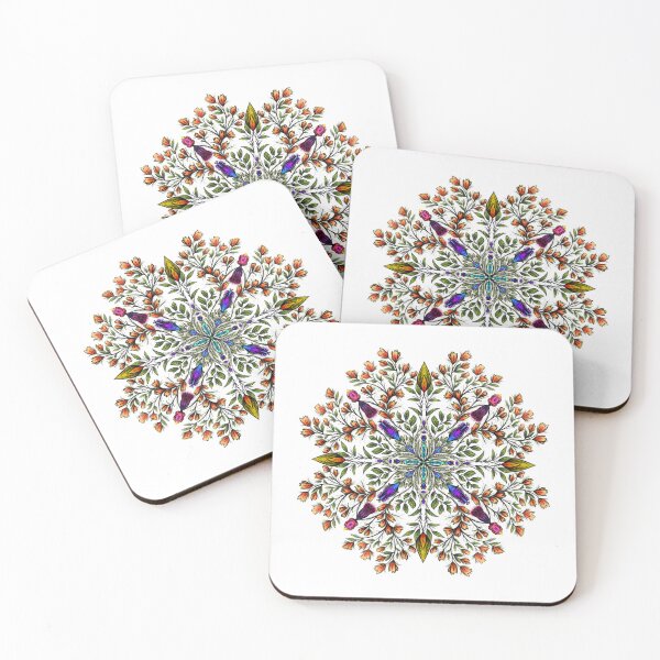 Artikelvorschau, blumiges Mandala entworfen und verkauft von AgArtD.