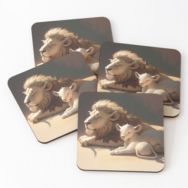 Item preview, The Lion and the Lamb designed and sold by Krystian Maliszewski.