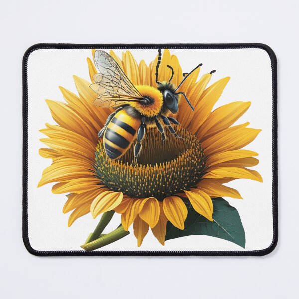 Item preview, Bee on a Sunflower designed and sold by reallsimplelife.