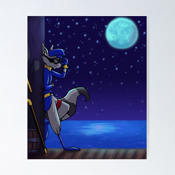 Poster for a sly cooper 2 speed run event