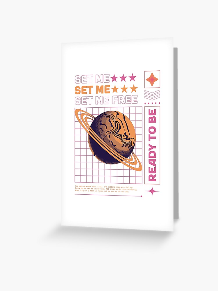 Twice - Ready to Be / Set Me Free | Kpop Merch for Fans | Gift for