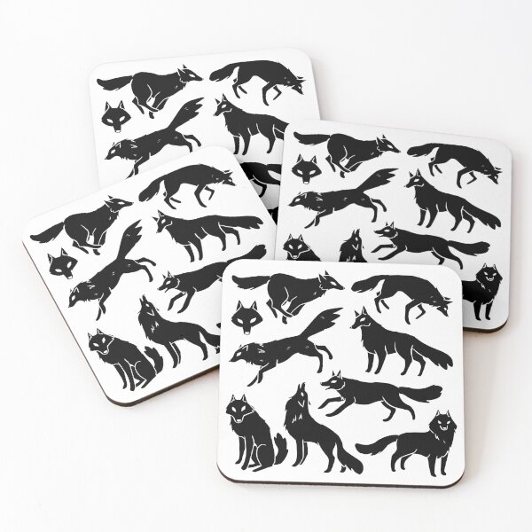 Item preview, Black wolf pattern  designed and sold by Yarafantasyart.